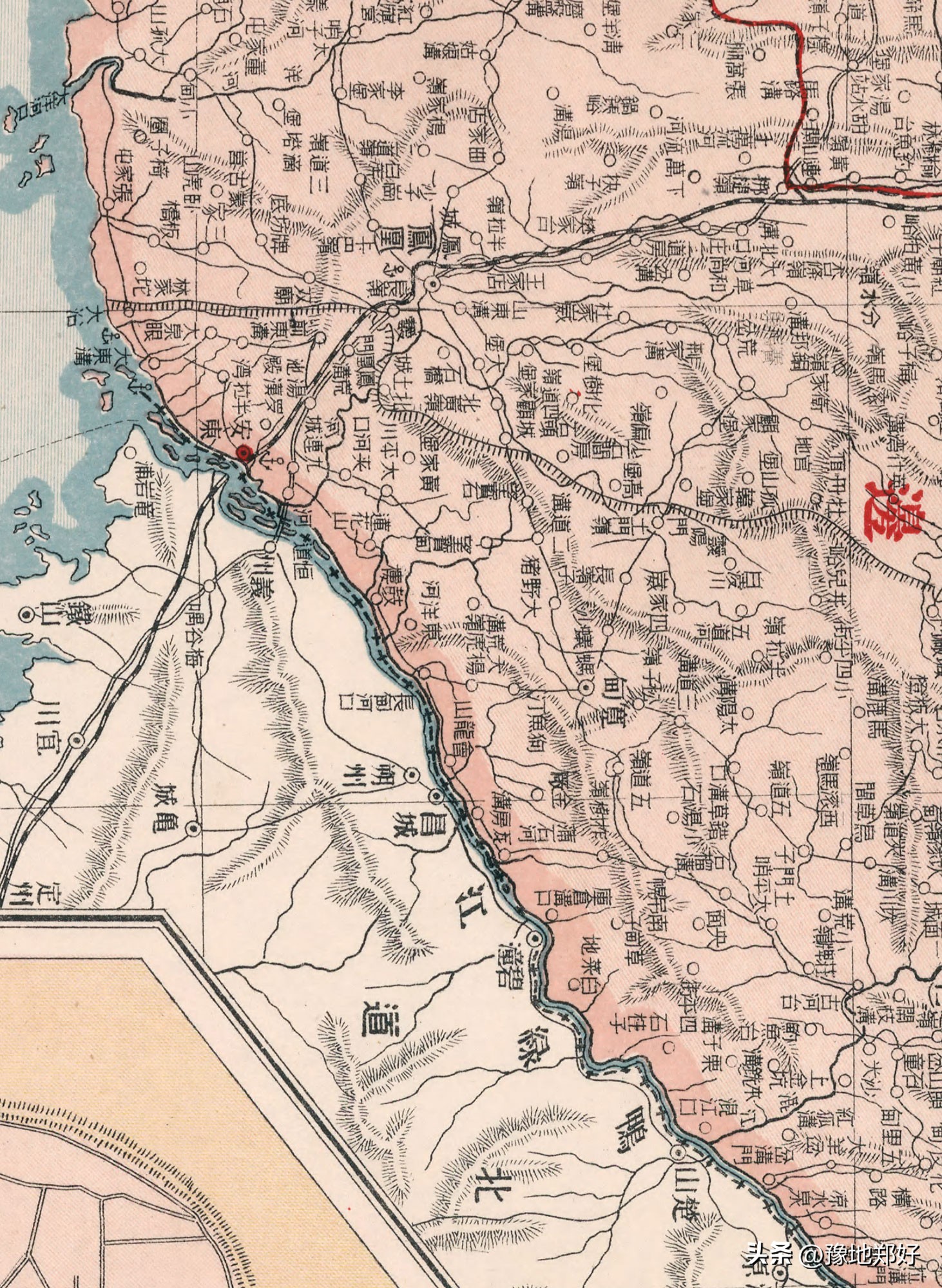 沈阳市一环地图_辽宁历史地图_1917奉天省全图