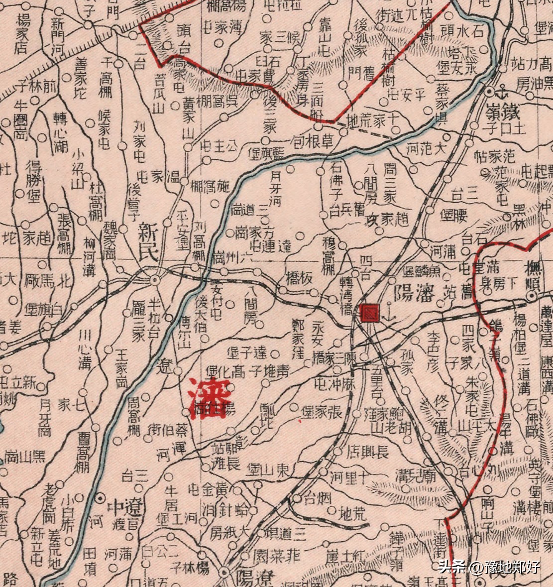 辽宁历史地图_沈阳市一环地图_1917奉天省全图