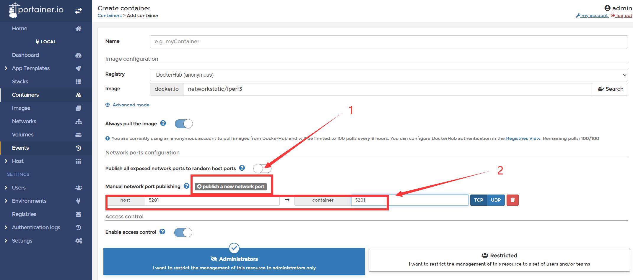 威联通群晖极空间爱速特部署iPerf3网络测试工具使用方法_NAS搭建iPerf测速服务器教程_家庭nas组网