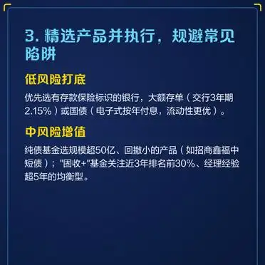 最全合理理财_10万闲置资金配置_10万元理财方案